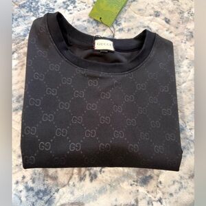 Black Pattern Tee